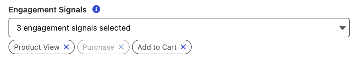 Add Engagement Signals to Objective-Based Recommender Configuration