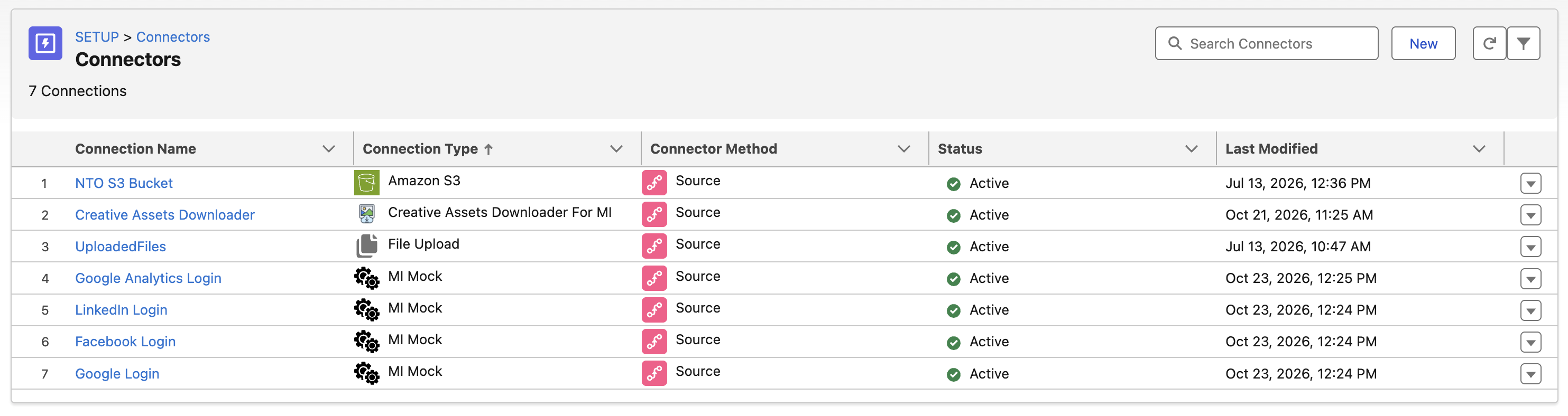 Other Connectors Page