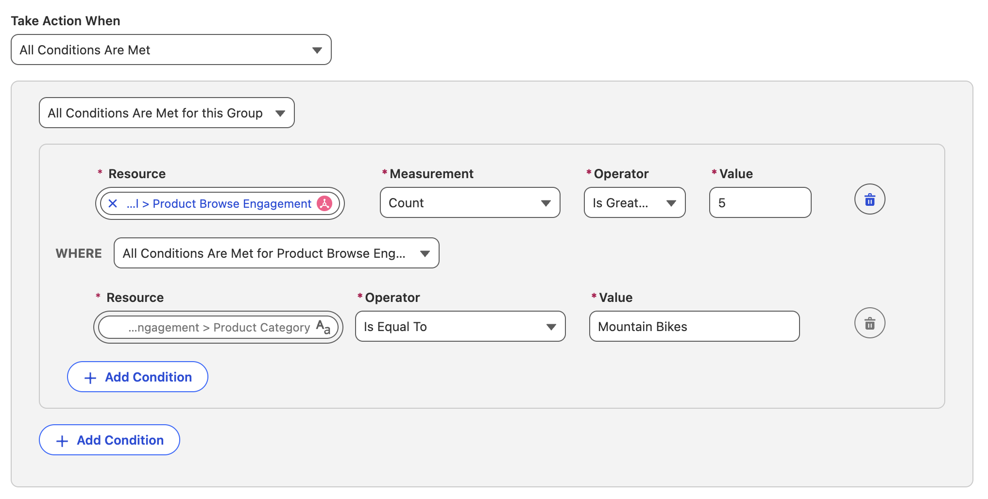 Targeting Rule in Personalization Decision
