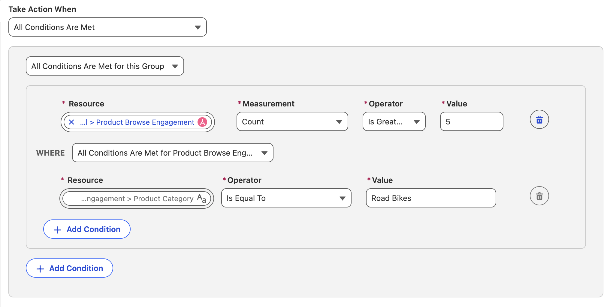 Targeting Rule in Personalization Decision