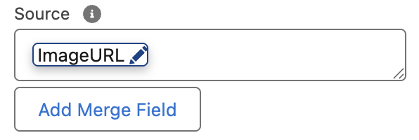 Add merge field to repeater component